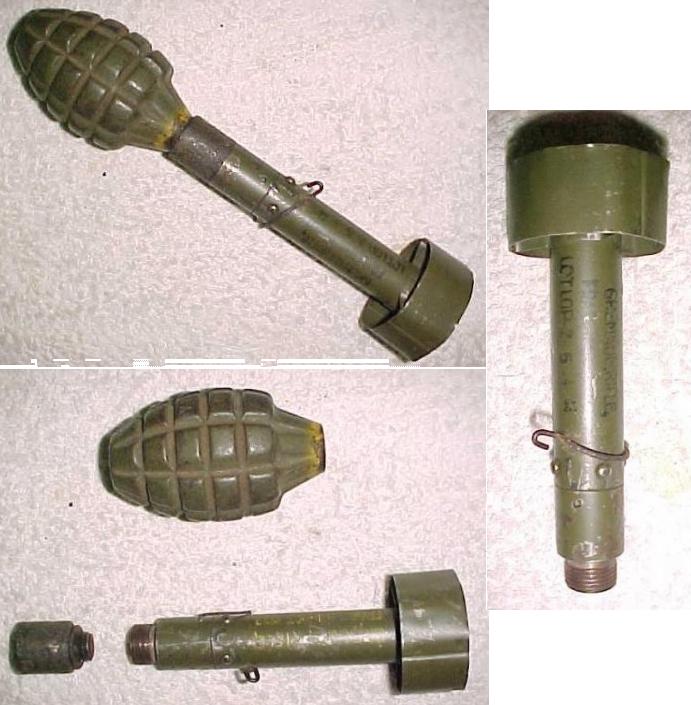 US WW2 M17 Rifle Grenade - Click Image to Close